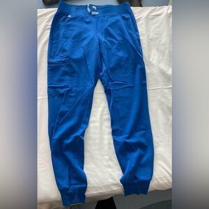 Figs s royal blue scrub pants